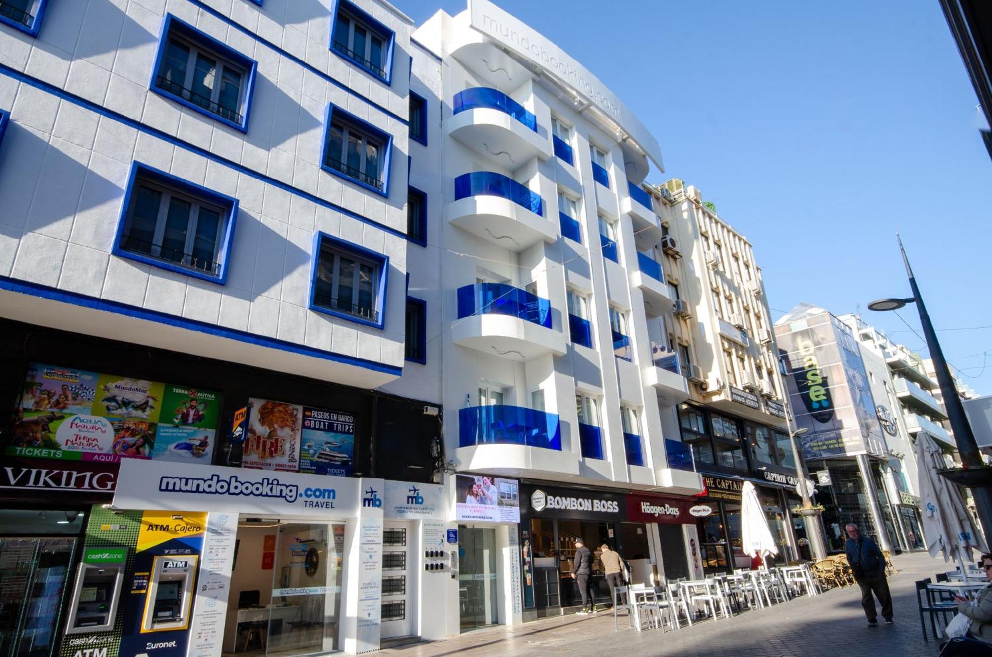 Mundobooking Centro Levante Benidorm Bagian luar foto